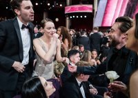Emma Stone and Kieran Culkin Exes reunite in 2025 Oscars
